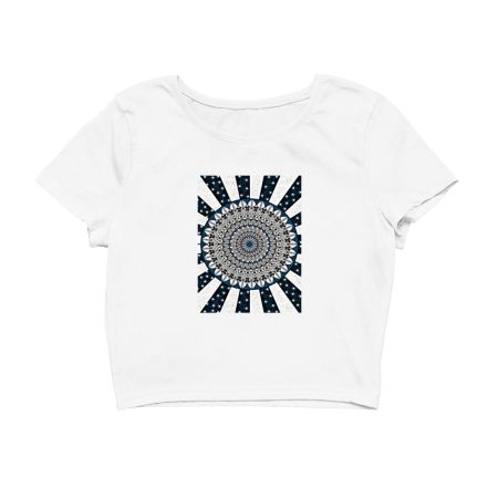 Mandala Art Crop Top