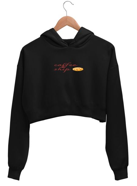 COFFEE MUG Crop Hoodie