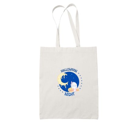 Halloween night White Tote Bag