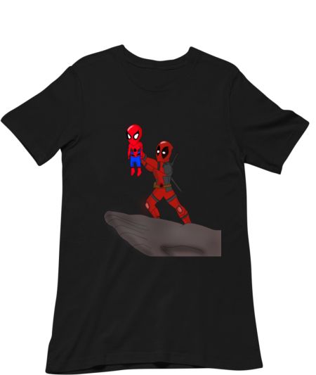 Deadpool * Spiderman Regular T-Shirt