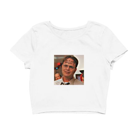 The office - Dwight Schrute Crop Top