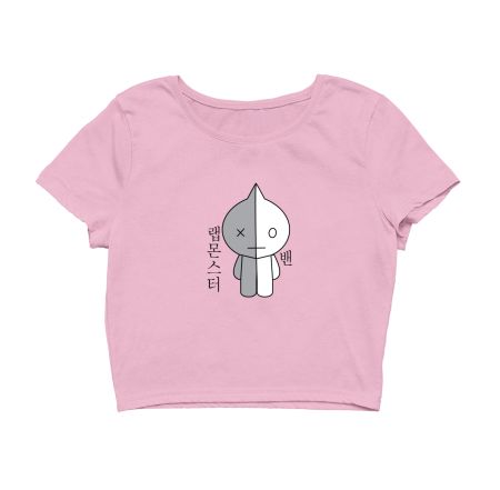 VAN | in korean|BT21 💜💜 Crop Top