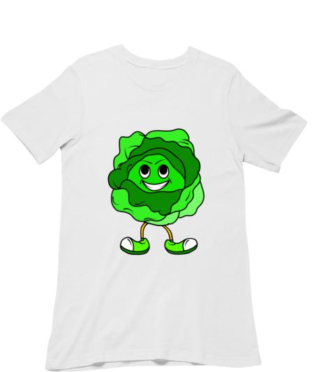 Cool Cabbage Vegan Vegetable Illustration