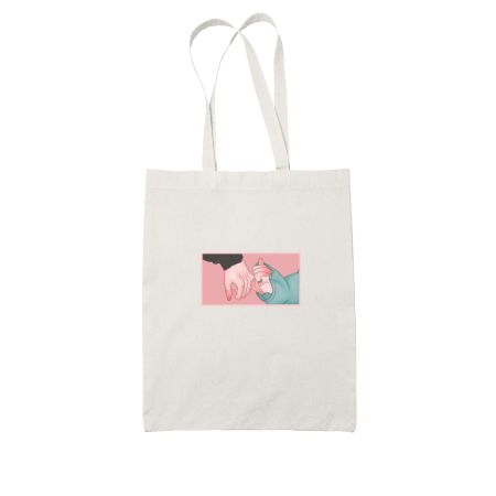 Promise White Tote Bag