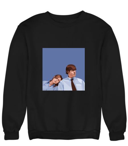 The Office- Jim and Pam  Sweatshirt