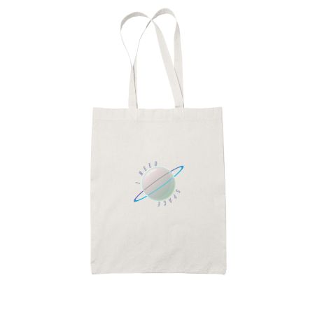 I need space White Tote Bag