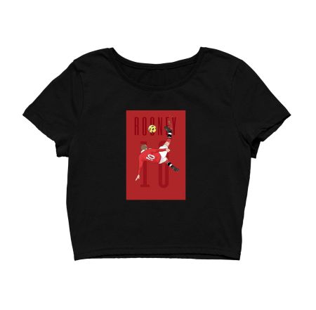 Wayne Rooney- Bicycle kick Crop Top