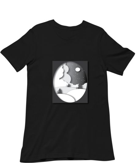 Snow scene Classic T-Shirt