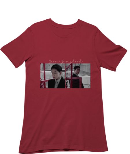 Jungkook red glitters Regular T-Shirt