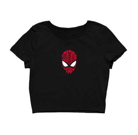 Spiderman Crop Top