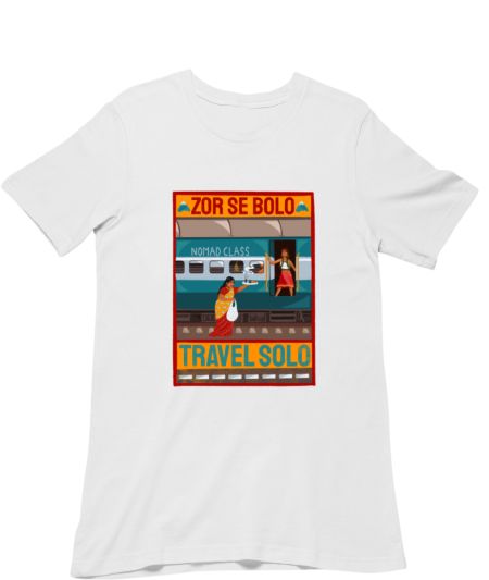 Zor Se Bolo Travel Solo Classic T-Shirt