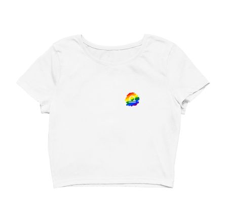 RAINBOW LIBRA Crop Top