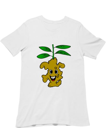  Funny Ginger Plant Illustration  Classic T-Shirt