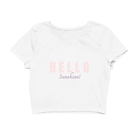 Hello Sunshine Crop Top