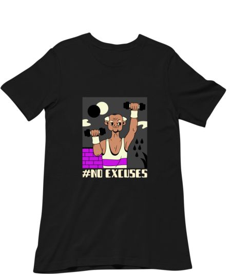 #no excuses (male version) Classic T-Shirt