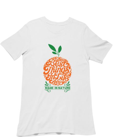 Orange Made in Nature Classic T-Shirt