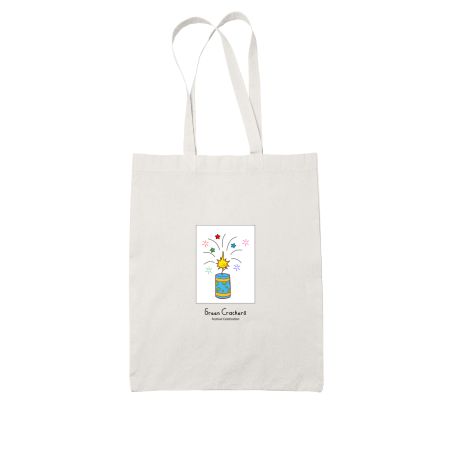 Eco Friendly Festival Vibes - Green Crackers 03 White Tote Bag