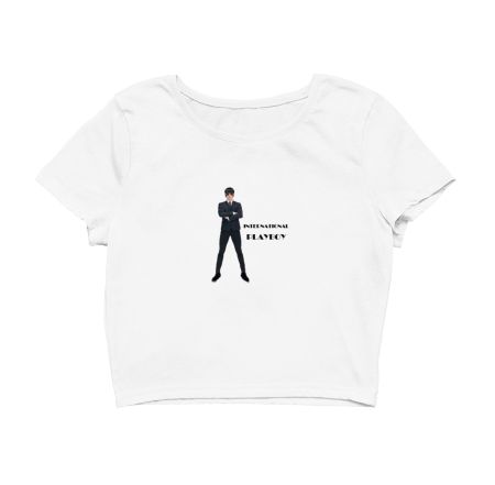 BTS International Playboy Jungkook Crop Top