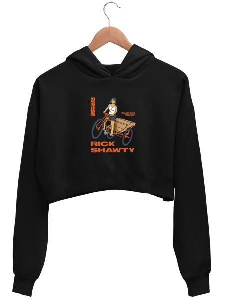 Rickshawty Crop Hoodie