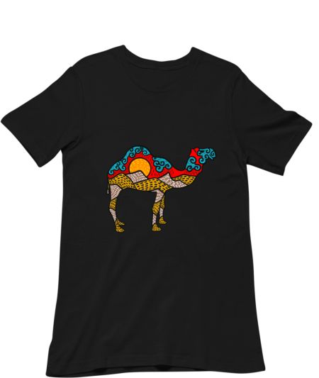 Desert Dune Camel: Colorful Animal Safari Classic T-Shirt
