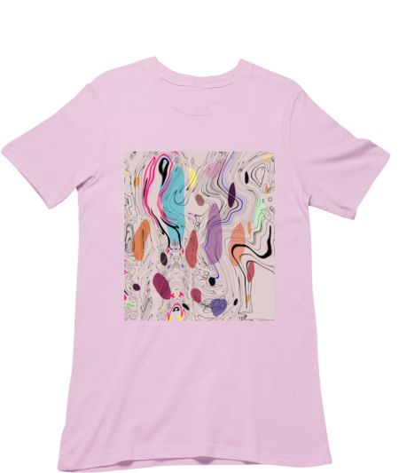 Abstract lines Classic T-Shirt