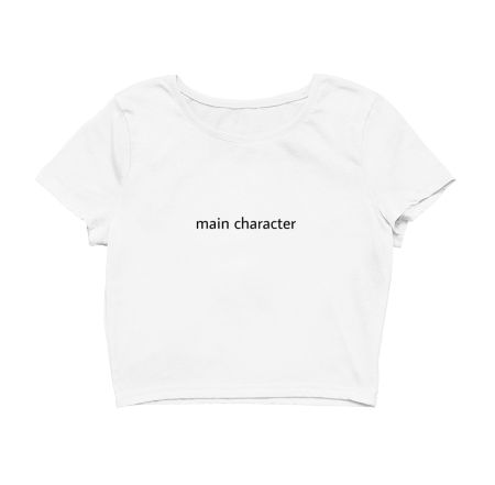 Main Character Crop Top