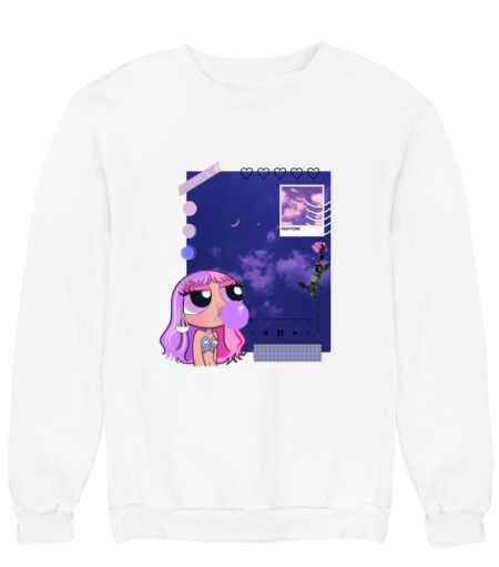 Purple mood board Sweatshirt