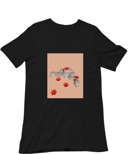 Lotus and stones-1 Classic T-Shirt