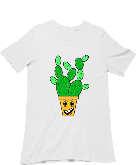 Funny Nopal Cactus Illustration Classic T-Shirt