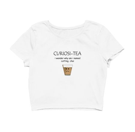 Curiosi-tea Crop Top