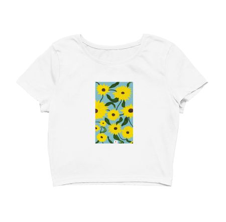 Sun Flower Crop Top