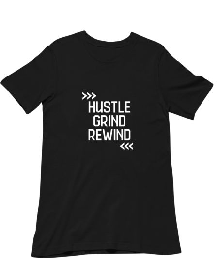 Hustle grind rewind Classic T-Shirt