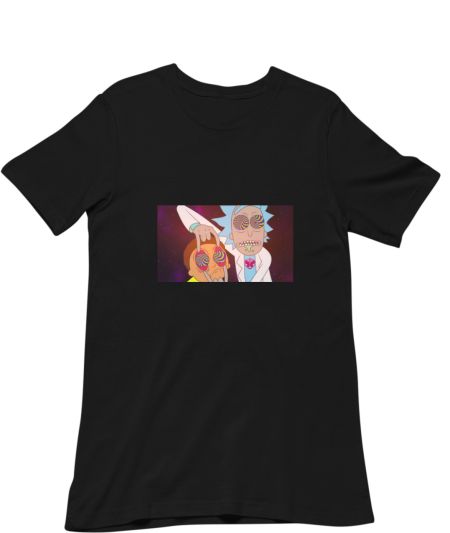 stoned rick and morty Classic T-Shirt