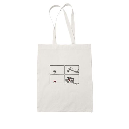 United White Tote Bag