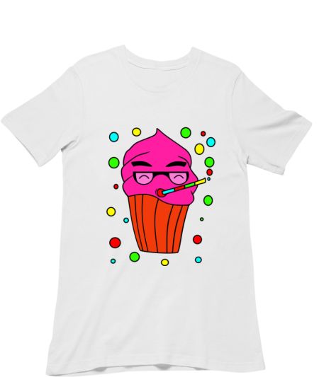 Kawaii Icecream Blowing Bubbles Classic T-Shirt