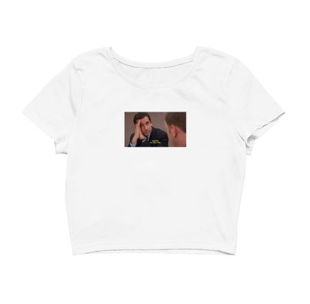 Michael Scott I will kill you Crop Top