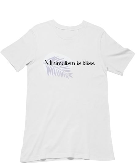 Minimalsim is bliss Regular T-Shirt