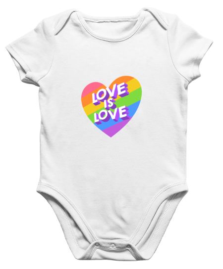 Pride Love is Love Onesie