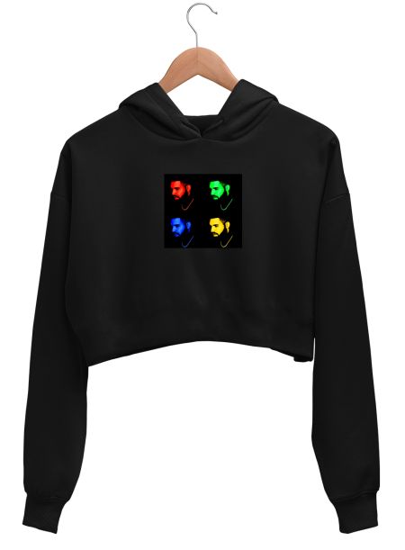 Drake Popstar Crop Hoodie