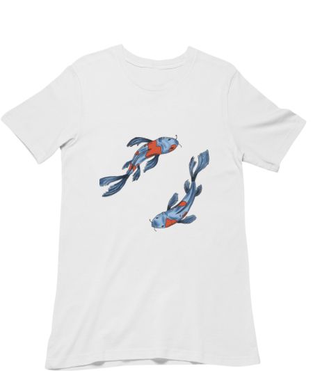 Koi fish by Gurlwowtea  Classic T-Shirt