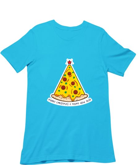 Christmas & New Year Pizza  Classic T-Shirt