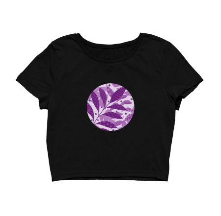 Leaves Crop Top