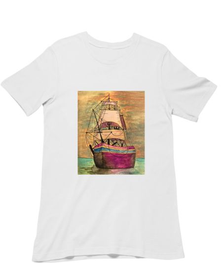 Sails Up by Gurlwowtea  Regular T-Shirt