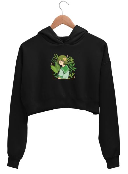 SAGE Anime Crop Hoodie