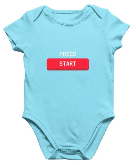 Press Start Onesie