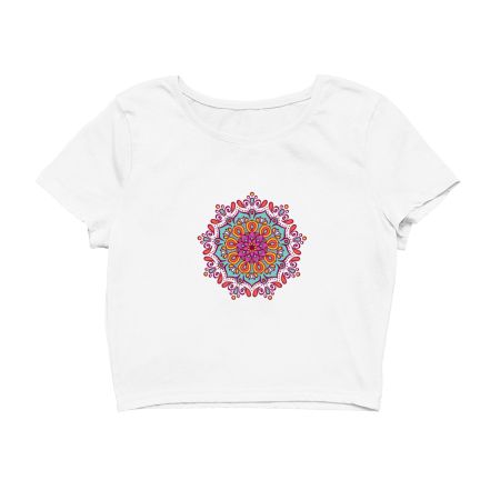 Mandala Art  Crop Top