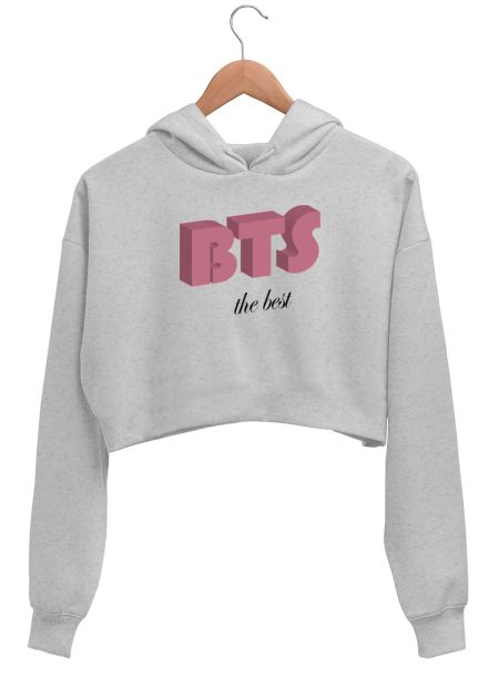 Bts the best|BTS💜💜 Crop Hoodie