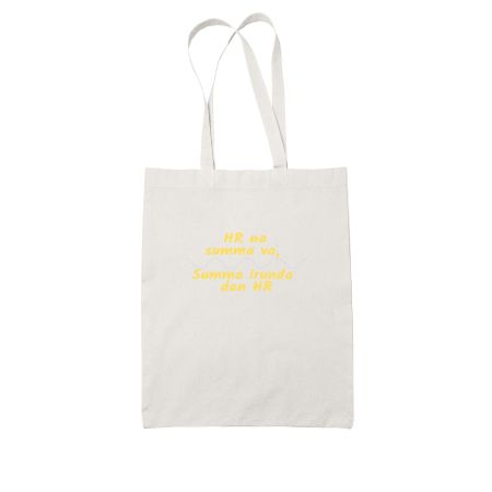 HR na summa va White Tote Bag