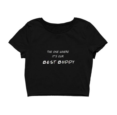 F.R.I.E.N.D.S. Best Buddy Edit Crop Top