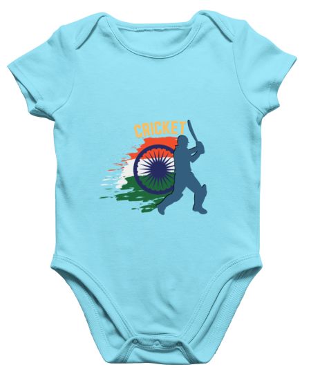 India-Bleed blue Onesie